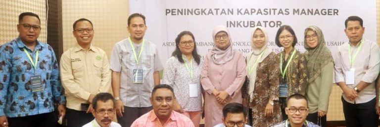 Pelatihan peningkatan kapasitas SDM Lembaga Inkubator Kewirausahaan – KEMENKOPUKM