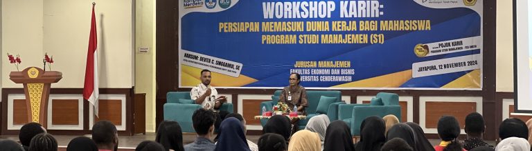 Workshop Karir: Persiapan Memasuki Dunia Kerja Bagi Mahasiswa Prodi Manajemen
