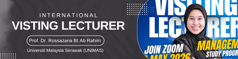 International Visiting Lecturer: Sesi 1 Tahun 2026
