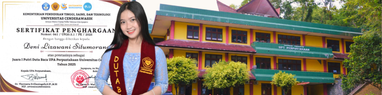Raih Juara 1 Putri, Deni Situmorang dinobatkan sebagai Duta Baca Uncen 2025